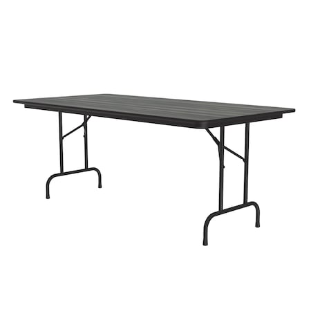 Correll CF HPL Folding Tables 36x96  New England Driftwood CF3696PX-52